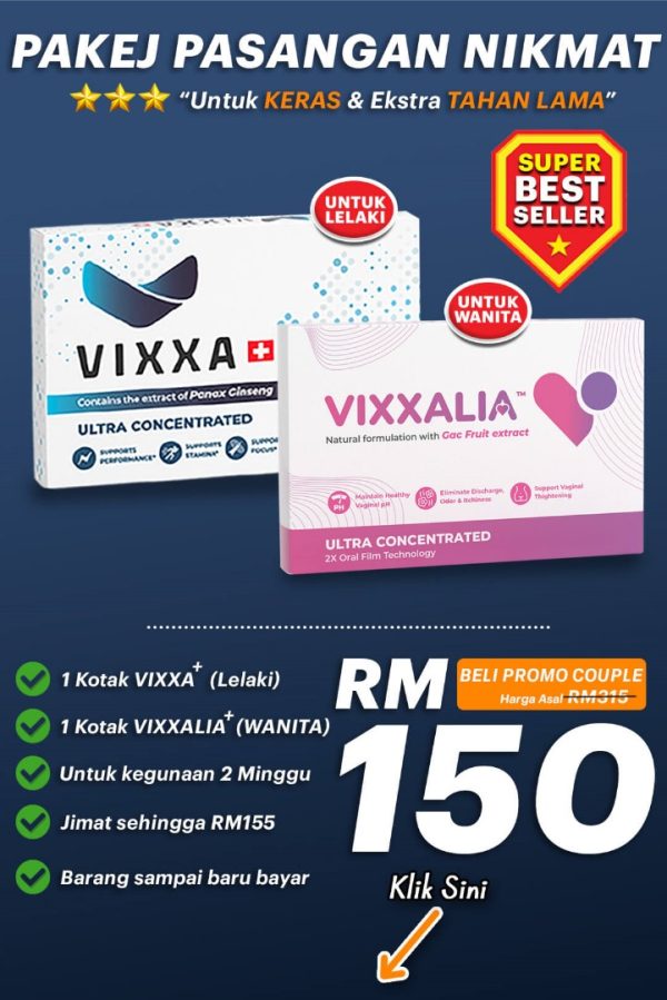 PAKEJ PASANGAN NIKMAT (1 VIXXA 1 VIXXALIA)