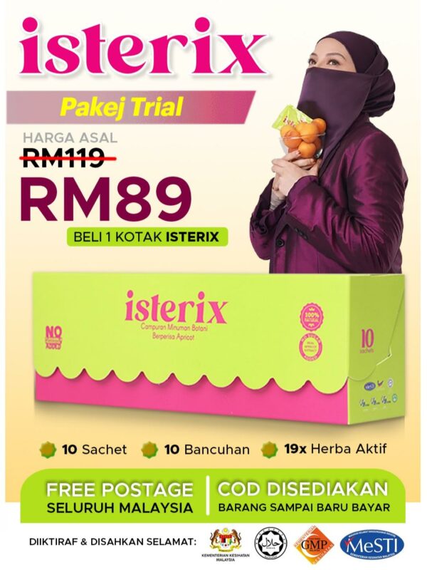 ISTERIX (1 KOTAK ISTERIX)